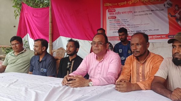 আমবাগান পূবালী পূবালী বন্ধু মহল কর্তৃক প্রীতি ফুটবল ম্যাচ-২০২৫ অনুষ্ঠিত।