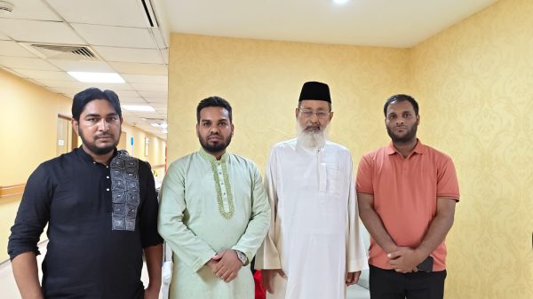 ওপেন হার্ট সার্জারি শেষে হাসপাতাল ছেড়েছেন জামায়াত নেতা মুহাদ্দিস রবিউল বাশার